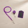 Retractable Lanyard Shiny Finish Badge Reel Bling ID Holder Keychain  Hospital Setting