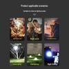 High-End USB Rechargeable LED Emergency Bulb for Outdoor Markets and Power Outages