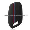 MG Roewe i5 3-Button Car Key Silicone Cover with Honeycomb Texture
