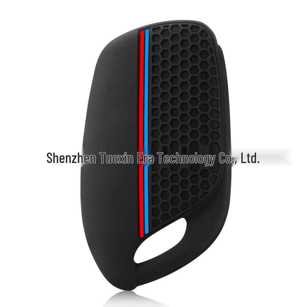 MG Roewe i5 3-Button Car Key Silicone Cover with Honeycomb Texture