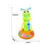 Dancing Saxophone Caterpillar Toy, Battery Powered Baby Sensory Musical