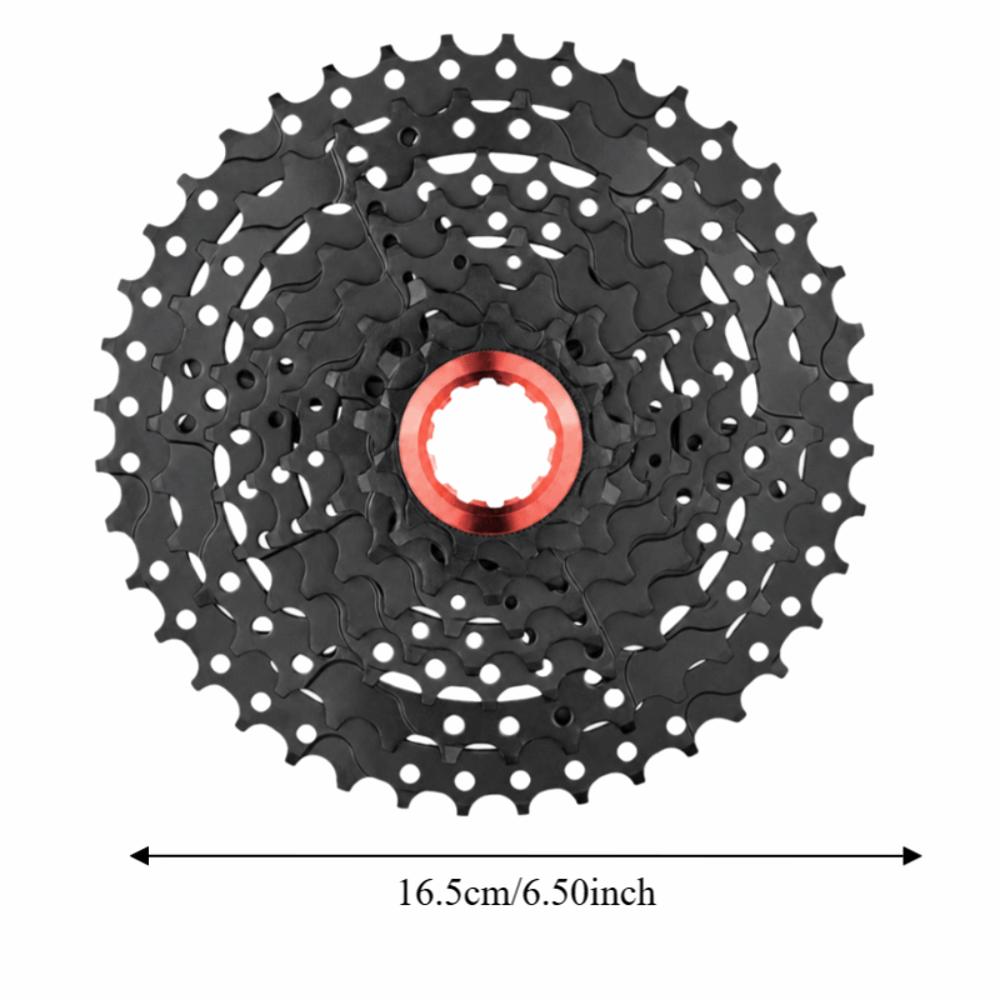 Steel Road Bike Cassette 8 Speed Bicycle Freewheel Mountain Bike Cassette for Mountain Bike чёрный