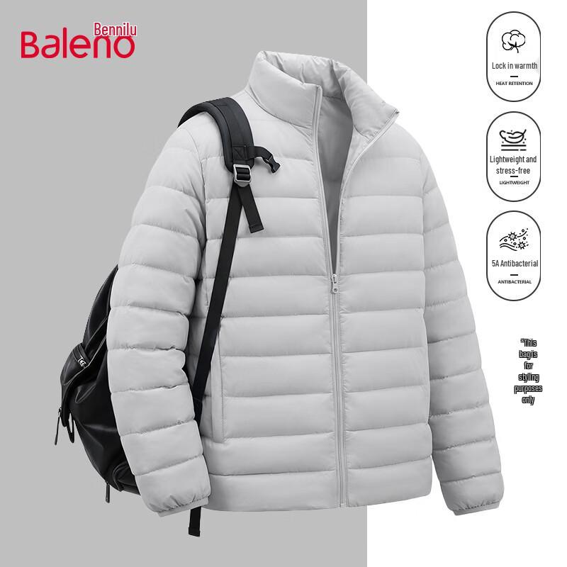 Baleno Men's Stand Collar Casual Insulated Winter Jacket