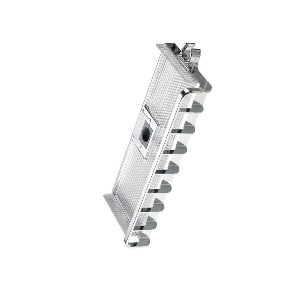 Practical Space Saving Shower Rod Organizers Without Tool Required Bath Accessory for 19 25mm Diameter Track ABS