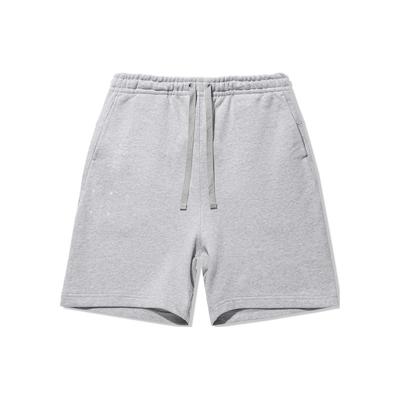 Li Ning Vital Series Solid Color Loose Fit Drawstring Casual Shorts Men Shorts Flower-Gray AKST911-4