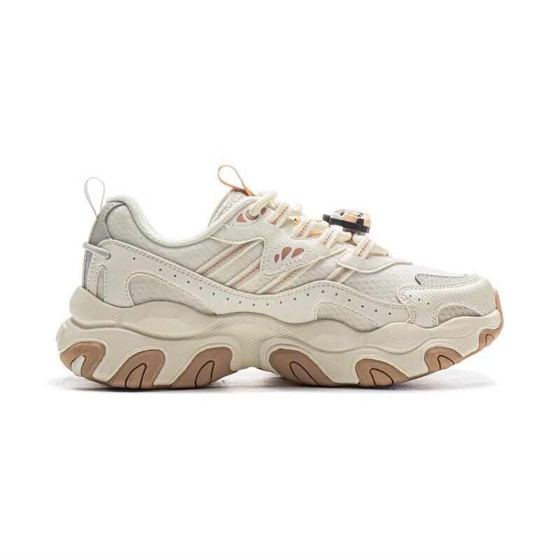 Disney x Li Ning Cat Paw Lite3 Slip Resistant, Abrasion Resistant, Breathable, Lightweight Low top Chunky Sneakers AGCV044-6