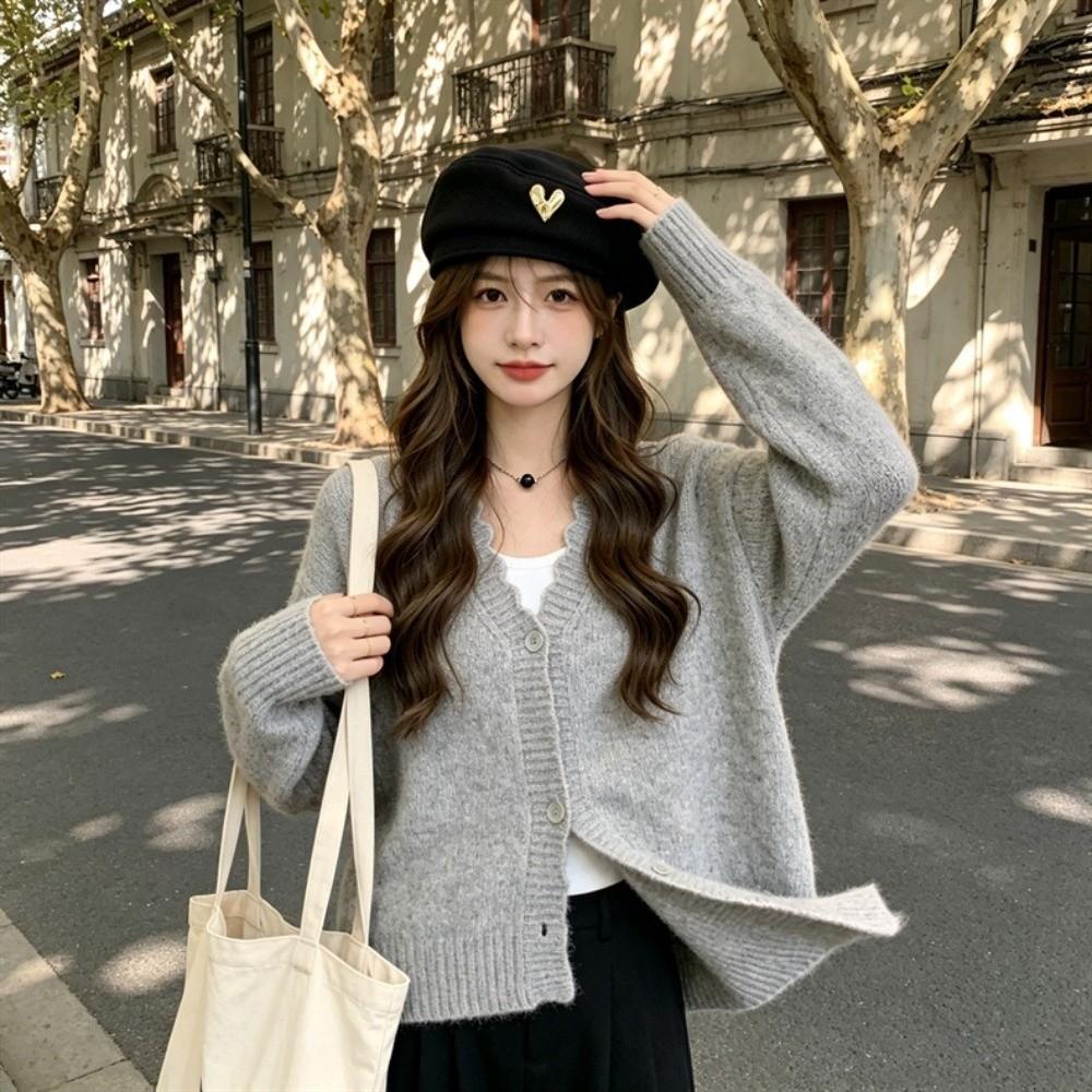 Solid Color Love Beret Thick Octagonal Cap Vintage Painter Hat Girls