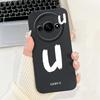 For Xiaomi Redmi A3 Back Cover Popular Letter Protector Soft Silicone Phone Cases For  RedmiA3 A 3 4G Xiaomi Poco C61 Funda