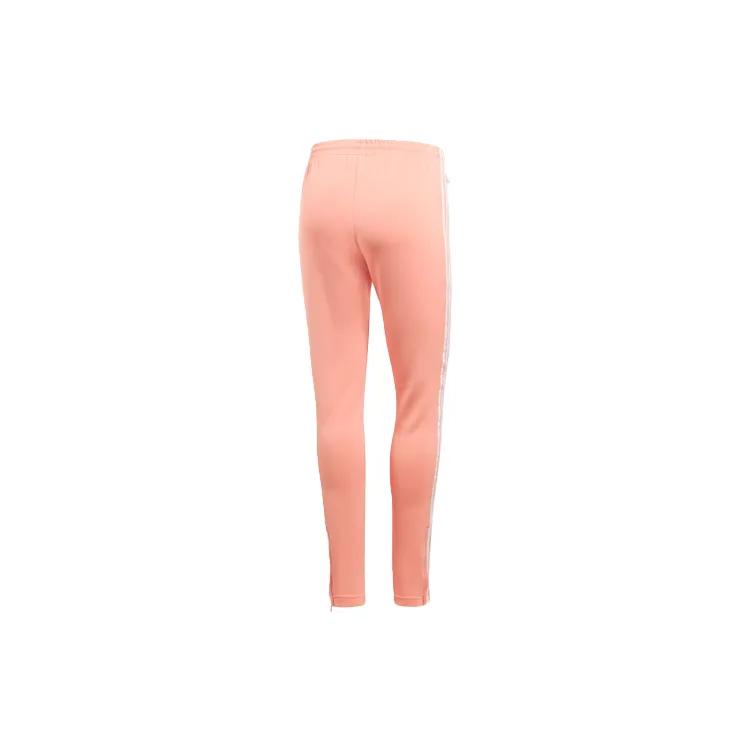 Adidas Originals SST Knitted Sweatpants Women's Gray Pink (Unisex) Sports Pants DV2593