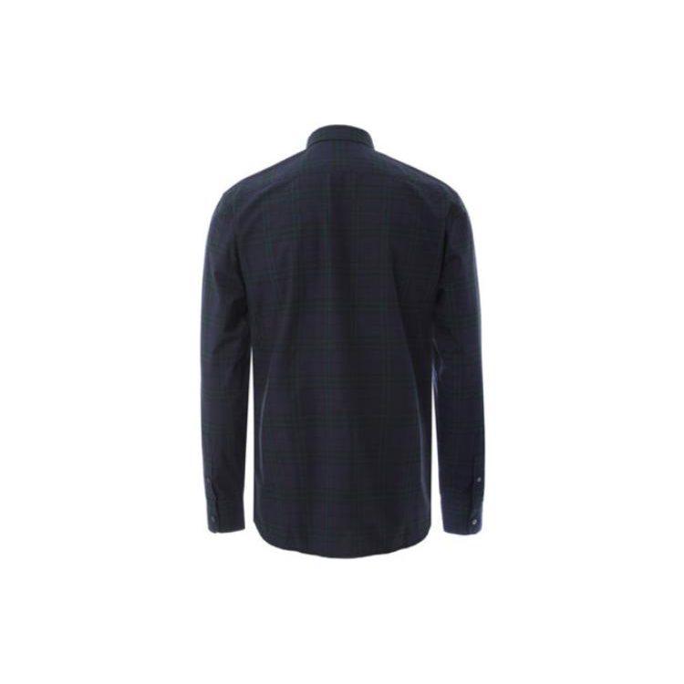 Burberry Shirts Men's Ink Blue Pointed Collar Moderate Shirt 40663931