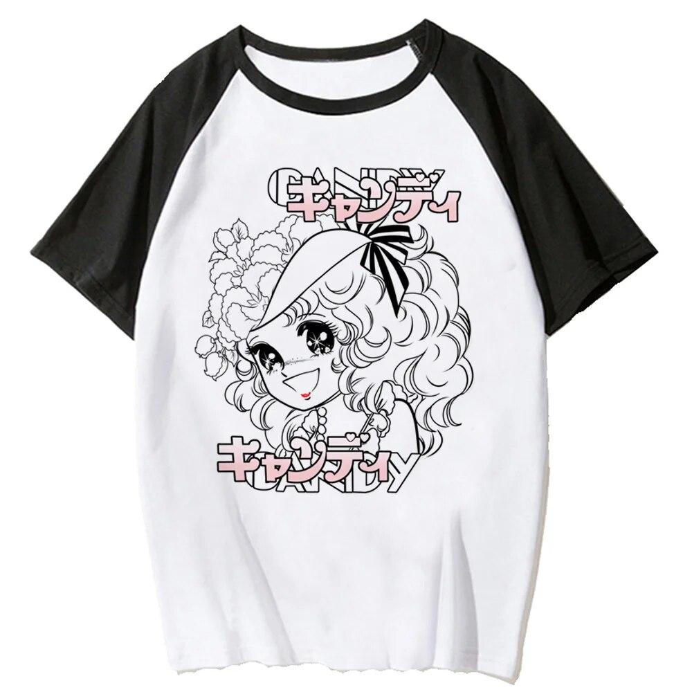 Candy Candy Tee Women Unisexga T-shirts Girl Anime Comic Funny Clothes