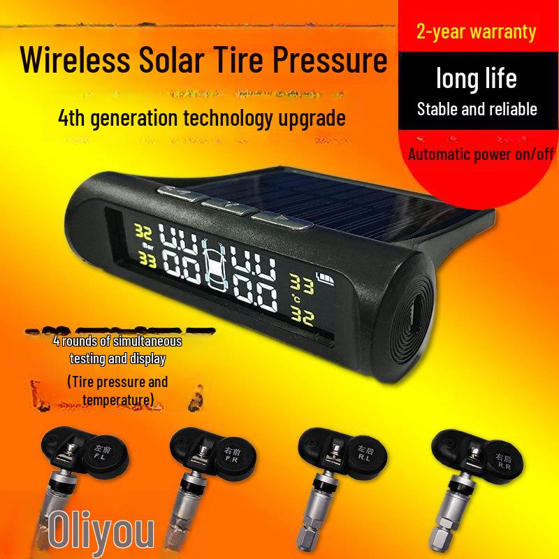 

Беспроводной датчик TPMS на солнечной батарее Aoliyou для автомобильных шин