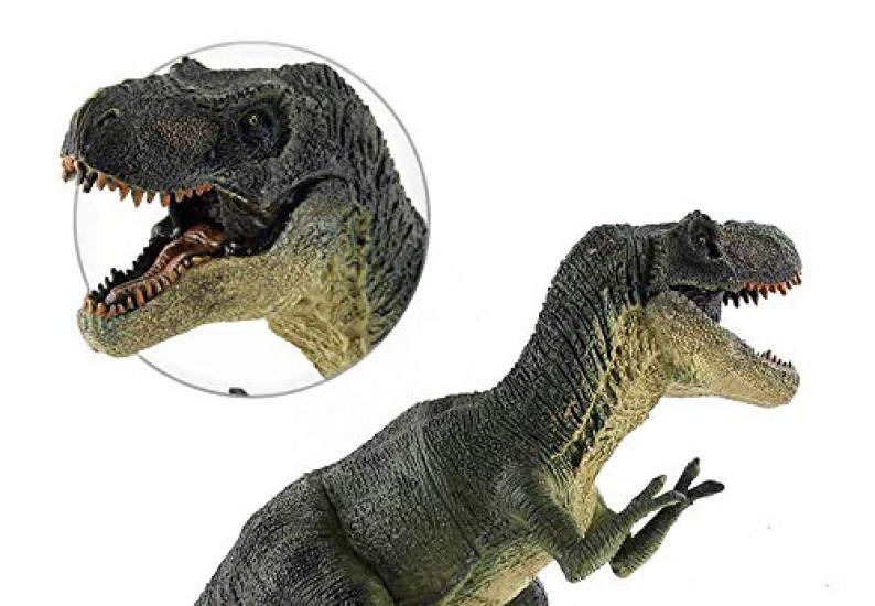SanDoll Dinosaurier Figur Realistisches Modell Jurazeit 30cm Klasse Reptil Beeindruckendes fleischfressendes Kinderspielzeug Geschenk Displaytyp (Tyrannosaurus 2)