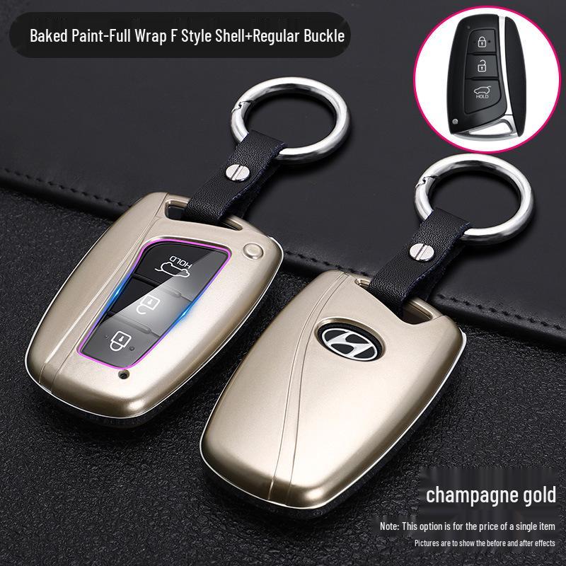 Compatible Key Cover for Hyundai Santa Fe IX45 Ge Yue Ge Rui