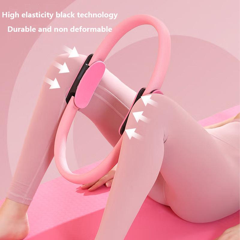 1 Stück Yoga Pilates Ring Langlebiger Rutschfester Übungsring Fitness Magic Circle Zum Straffen Modellieren Pilates Ring Flexibilität