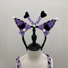 Eco-Friendly Handmade Kuromi Parent-Child Runway Outfits for Kids