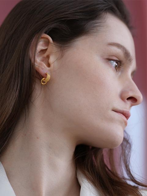 Zoena Mido Round Earring