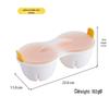 Creative Baby Food & Egg Steamer Cooker Mold - Soft-Boiled & Poached Egg Maker