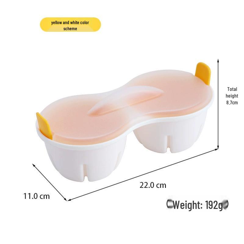 

Creative Baby Food & Egg Steamer Cooker Mold - Soft-Boiled & Poached Egg Maker
