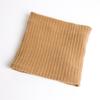 Unisex Winter Knitted Wool Scarf & Elastic Headband - Solid Color, Plus Velvet, Thickened, Warm, Striped Design.