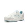 Anta Synthetic Leather Fabric Lifestyle Series Wear-Resistant Non-Slip Low-Top Skate Shoes Kids Sneaker Ivory-White 122618011-2