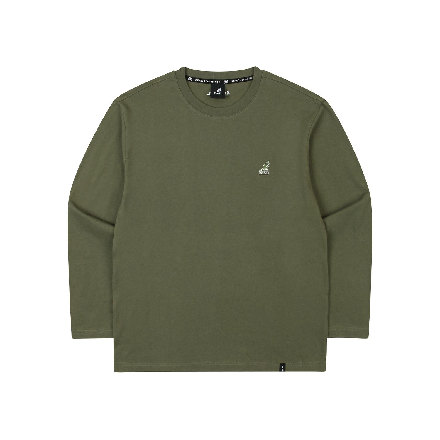 Kangol Club Long Sleeve T-Shirt 3524 Khaki Khaki/S