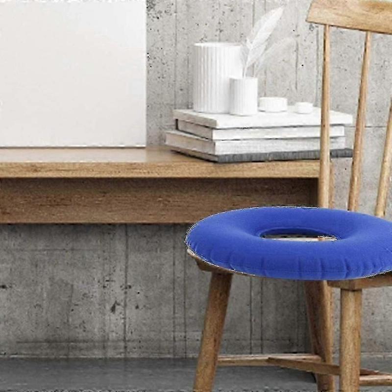 Orthopedic Donut Memory Foam Cushion, Sweetheart Donut Cushion for Pressure Relief, Gray