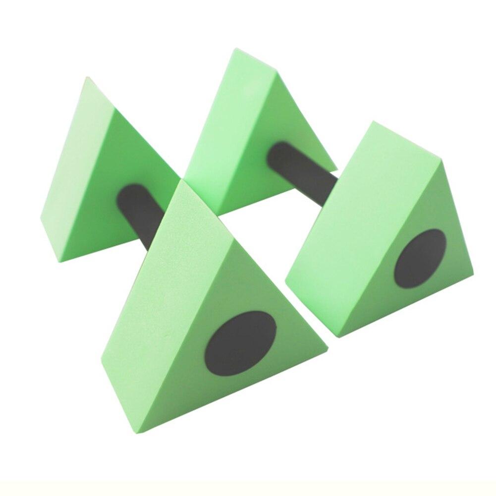 EVA Triangle Floating Dumbbells Water Aerobics Aquatic Dumbbell Barbell for Swimming Pool Water Exercise Workout