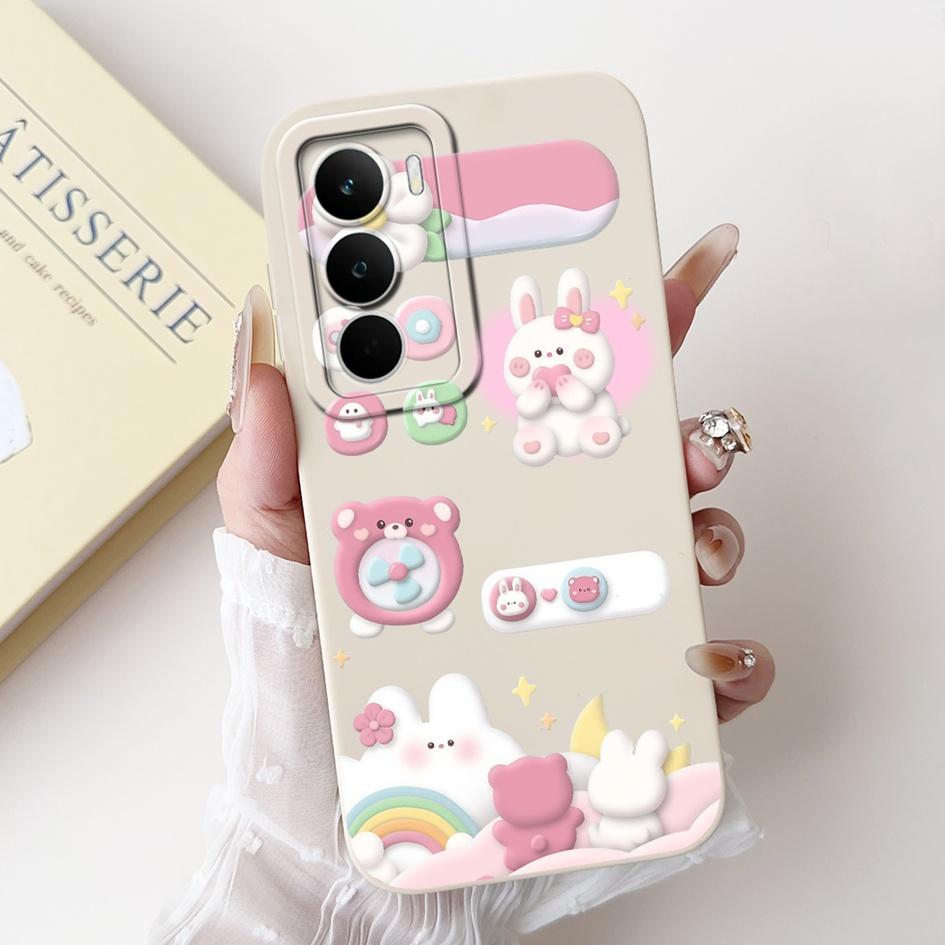 For OPPO Realme C71 Case Fashion Space Flower Soft Candy Silicone TPU Shockproof Cover For Realme C71 4G RMX5303 C 71 Phone Bags