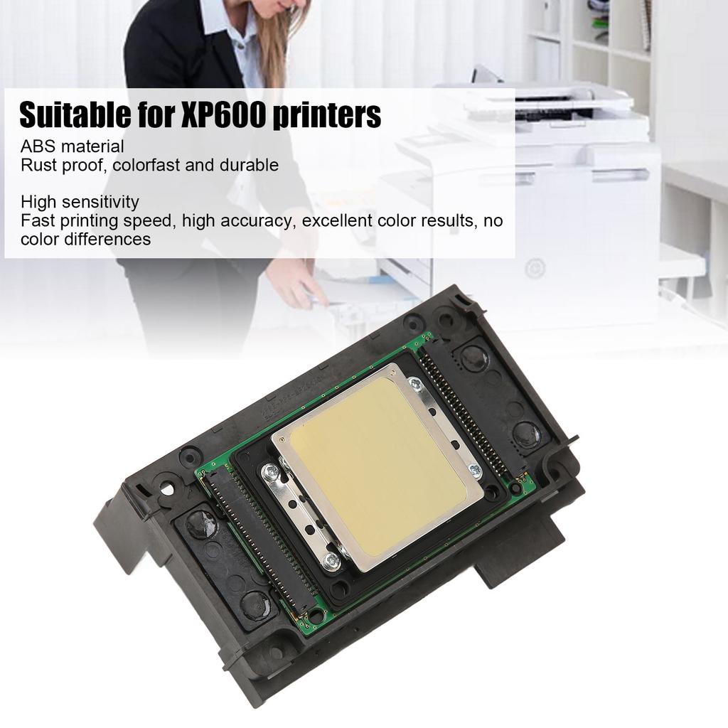 6 Color Print Head Replacement Colorfast UV Printhead Assembly Printer Accessory Compatible for XP600