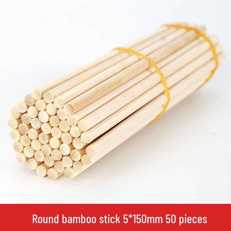 Bamboo and Wooden Craft Sticks: DIY Model Strips and Slices