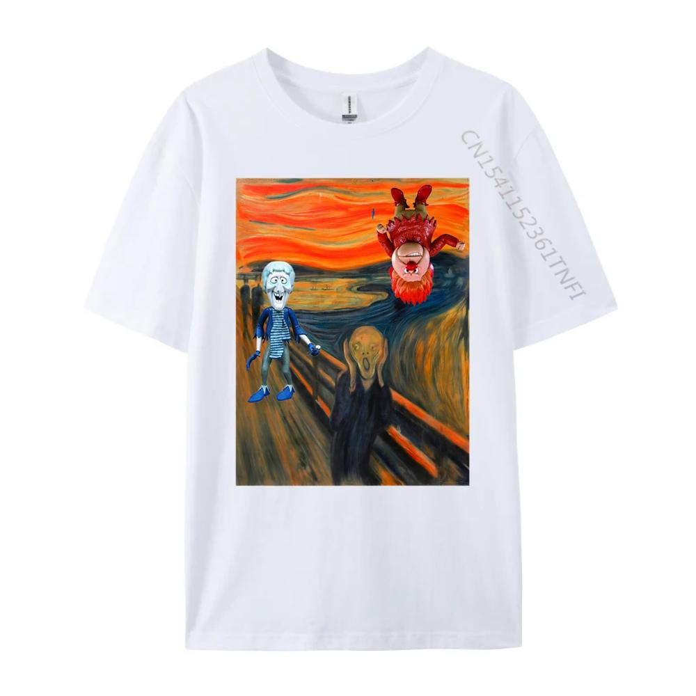 Funny Art Upside Down Cold Heat Luxury T Shirt Mens TShirts EU SIZE Mothers Day
