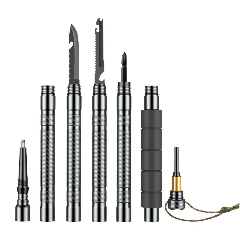 Multi-functional Folding Aluminum Trekking Pole