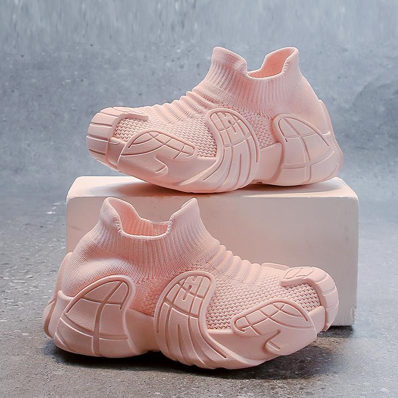 26-37 Children's Oversized Breathable Fashionable Sports and Leisure Shoes Student Versatile Children's Shoes Socks and Shoes