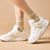 Anta Slip Resistant Abrasion Resistant Low Top Skateboard Shoes Women's White Sneakers