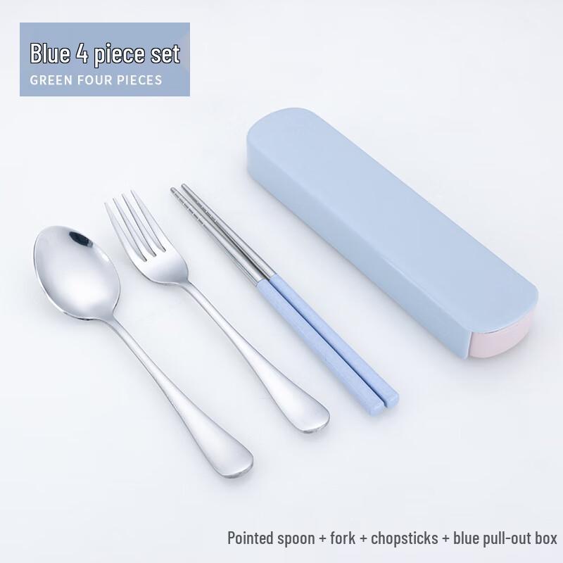 Ruhan Stainless Steel Portable Cutlery Set