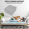 Couch Cushion Support For Sagging Seat High-Density Foam Non-Slip Sponge Pad Filling Sofa Cushion Support Curve Seat Repairing