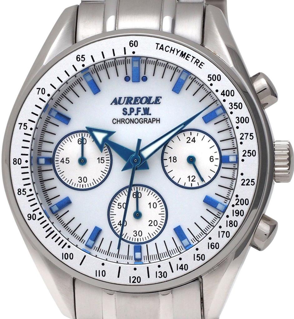 Aureole Individual packaging 10 x 12 x 8 cm Wristwatch, Silver, size