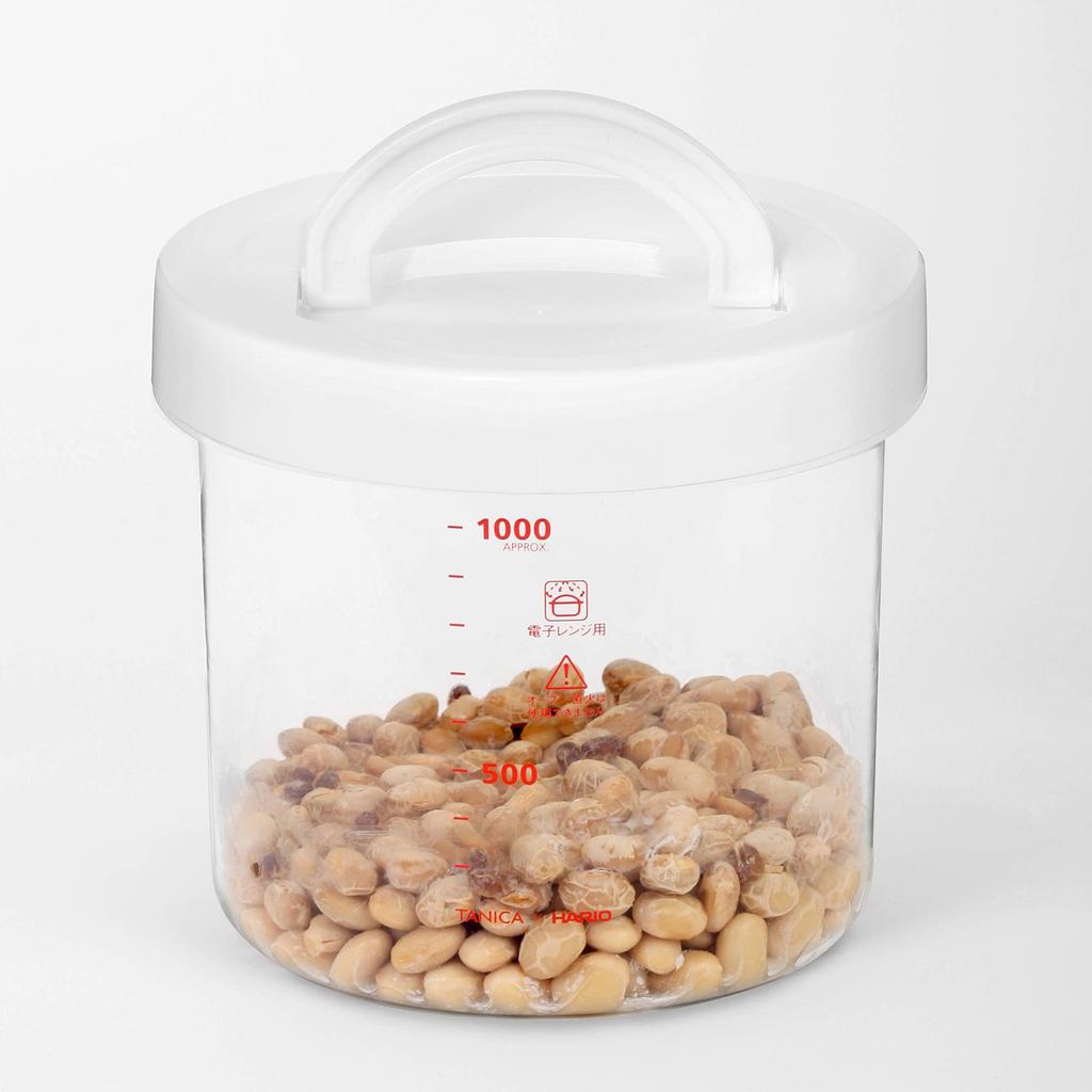 TANICA Glass Inner Container (YS-02) Only. Compatible with Yogurtia S (YS-01), Yogurtia (YM-1200), and KAMOSICO (KS-02/KS-12) (White)