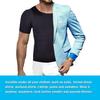 Men's Compression Shirt Undershirt Slimming Tank Top Workout Vest Abs Abdomen Slim Body Shaper Short Sleeve T Shirt