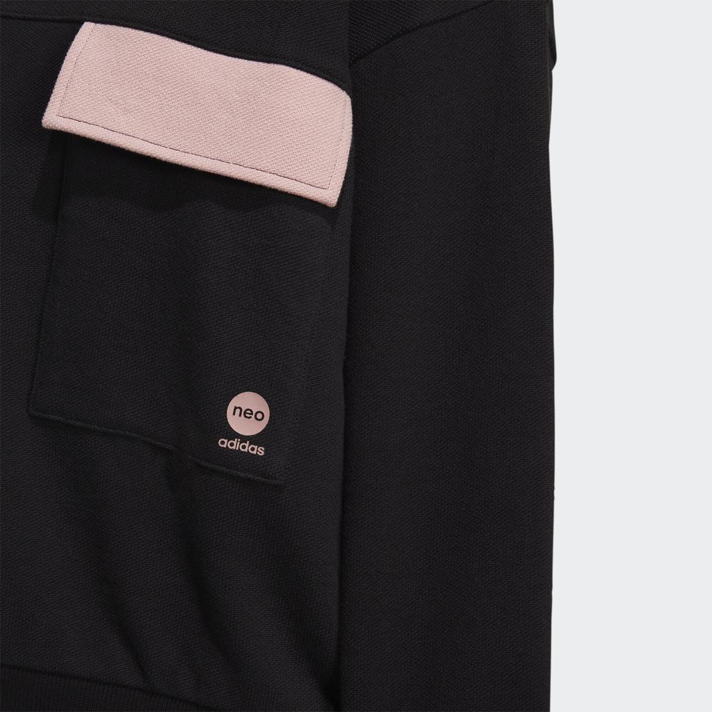 Adidas Neo W Gsg Cb Sweat Color Block Crewneck Pullover Women Sweatshirts Black HM7405