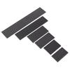 1PCS Matte Black Thickness 4mm Vacuum Pump Dedicated Carbon Blades Vacuum Pump Parts Vacuum Pump Carbon Vane