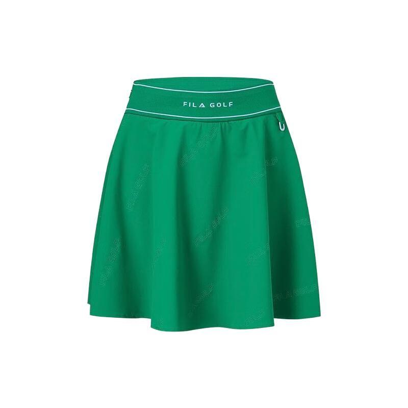 

Fila Sports Lifestyle Series Solid Color Golf High-Waisted Woven A-Line Casual Skirt Women skirts Cedar-Green A11W335309F-GN S