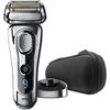 Electric Shaver Series 9 3D Artificial Automatic Shave In the Silver Men's 9293s, 5-Cut System, Close-Fitting Head, Intelligence, Adjustment,