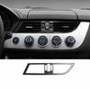 09-2016 Central Console Vinyl Carbon Fiber Air Outlet Vent Cover For BMW Z4 E89