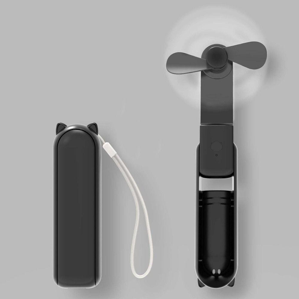 3 Speed Portable Mini Handheld Fan Adjustable Strong Wind Electric Fan  Travel