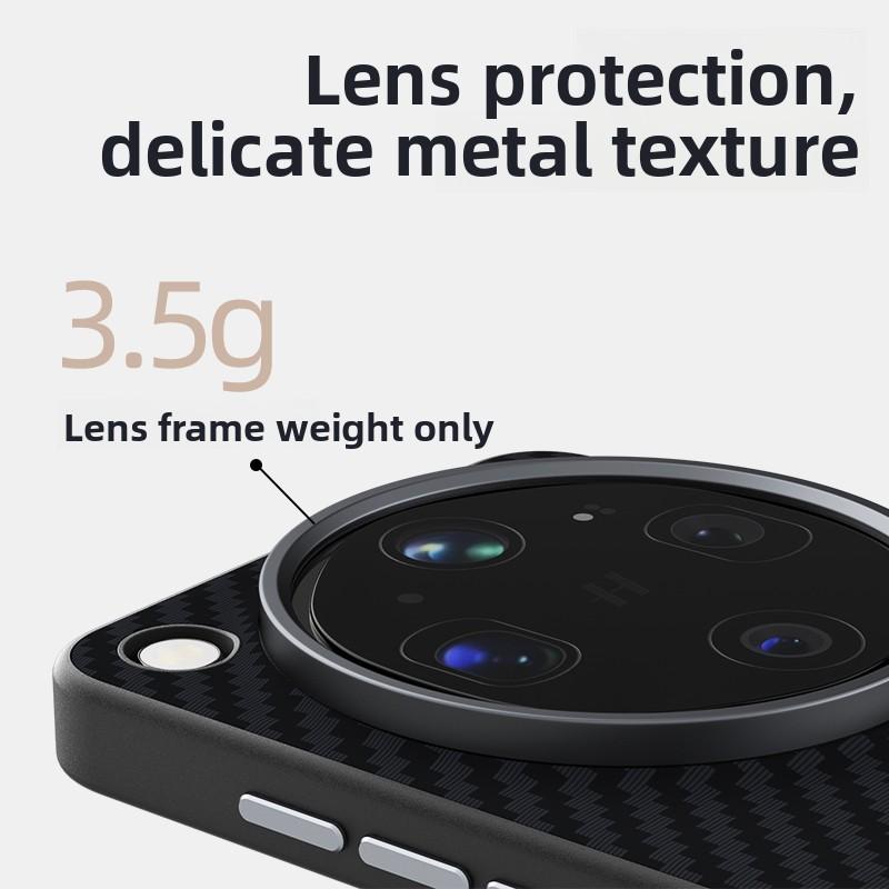For Magsafe Magnetic Wireless Charge Phone Case for Oppo Find X9 Ultra X9 X8 Pro X8S+ Carbon Fiber Leather Protective Cover
