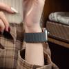 Magnetic Loop For Watch Bands 44mm 40mm 49mm 45mm 41mm 38mm Silicone Bracelet iWatch Series11 10 9 8 7 6 Se Ultra 3 Strap