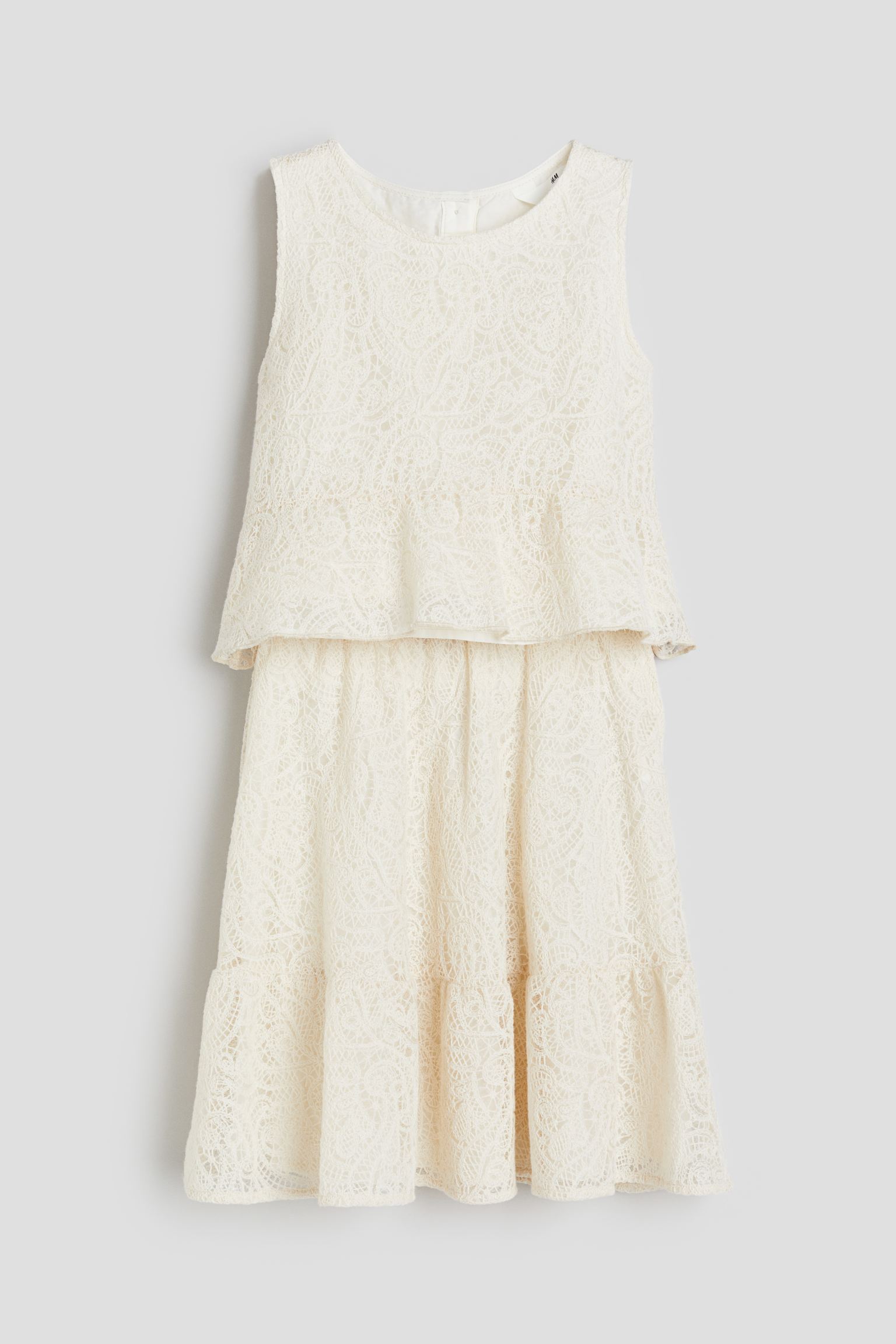 

2-piece lace top and skirt set
