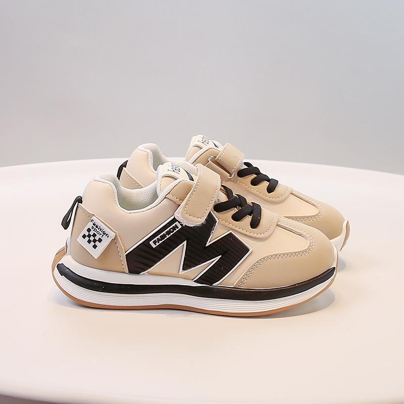 

Girls classic sports shoes 2025 spring and autumn new middle-aged and older children s low-top Forrest Gump shoes girls casual running shoes trend 30 хаки